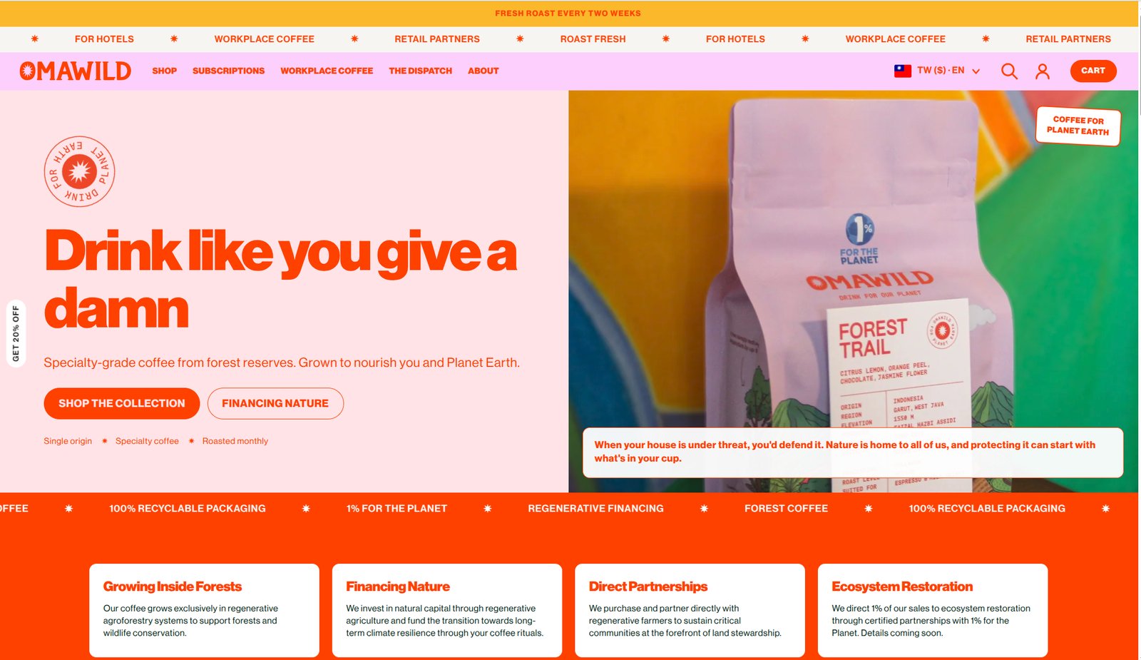 Engineering the Shopify experience for Omawild
