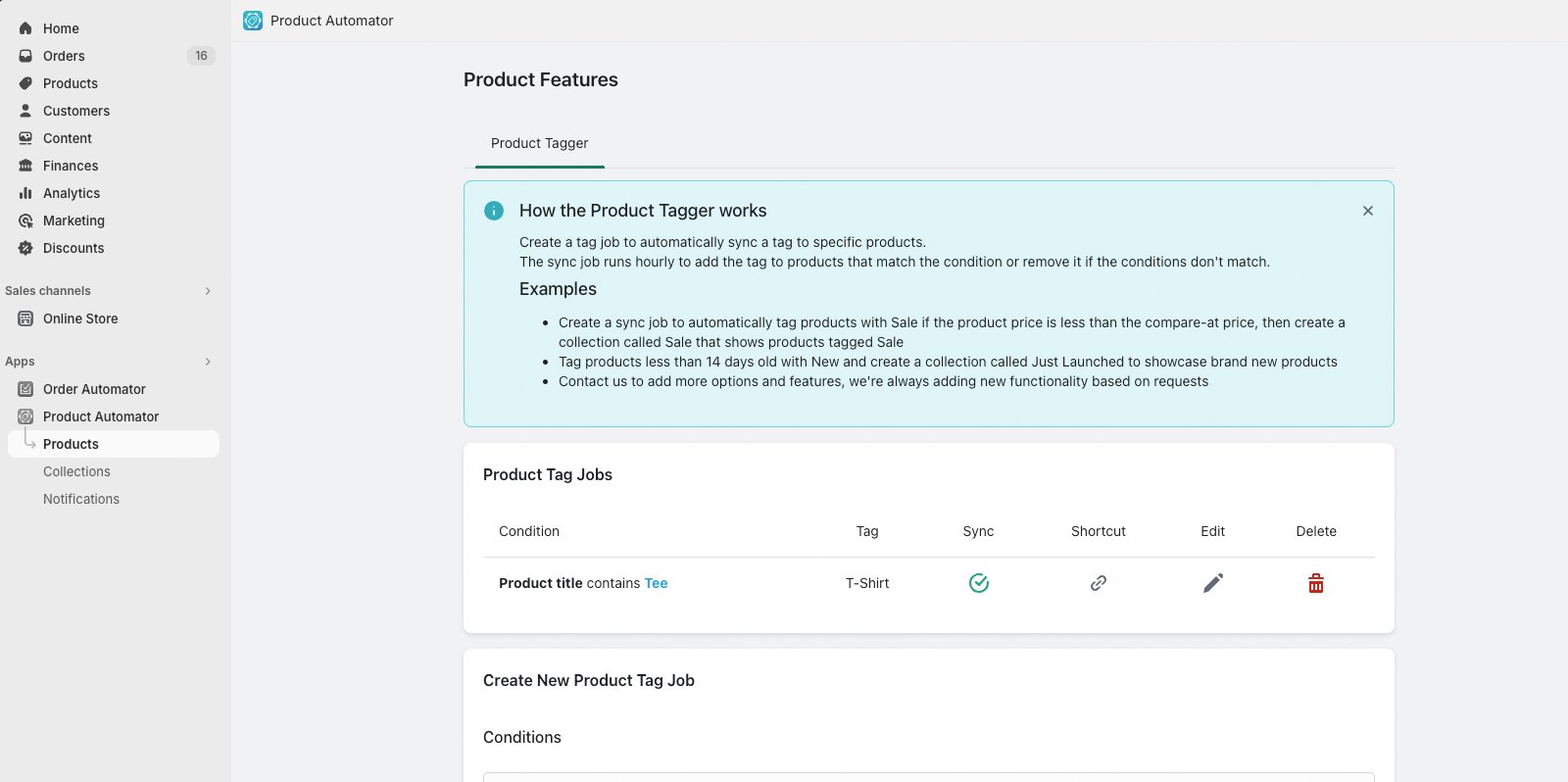 Product Automator: Shopify catalog automation